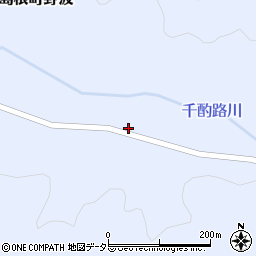 島根県松江市島根町野波1276周辺の地図