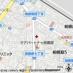 神奈川県相模原市中央区相模原5丁目2-16周辺の地図