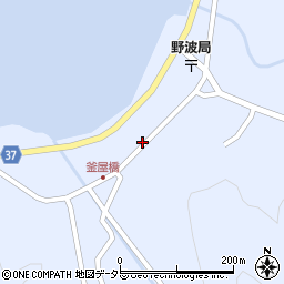島根県松江市島根町野波1043周辺の地図