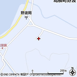 島根県松江市島根町野波1206周辺の地図