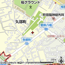 東京都町田市矢部町2688周辺の地図