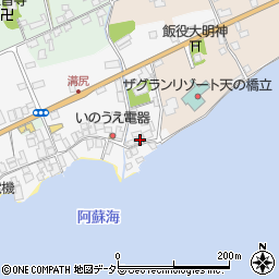 京都府宮津市溝尻491周辺の地図