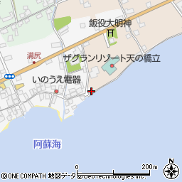 京都府宮津市溝尻328周辺の地図