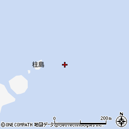 柱島周辺の地図