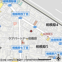 神奈川県相模原市中央区相模原5丁目1-11周辺の地図