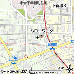 神奈川県川崎市高津区千年685周辺の地図