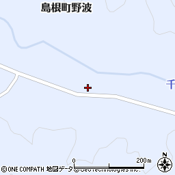 島根県松江市島根町野波1249周辺の地図