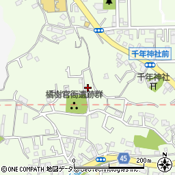 神奈川県川崎市高津区千年440周辺の地図