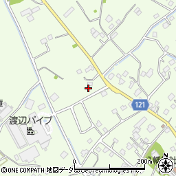 千葉県山武市白幡1254周辺の地図