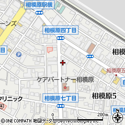 神奈川県相模原市中央区相模原5丁目2-17周辺の地図