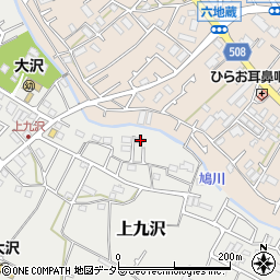神奈川県相模原市緑区上九沢283周辺の地図