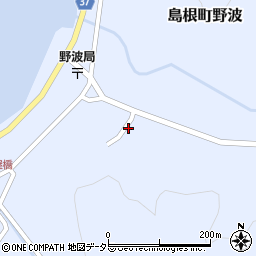 島根県松江市島根町野波1220周辺の地図