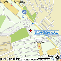 千葉県千葉市中央区仁戸名町714周辺の地図