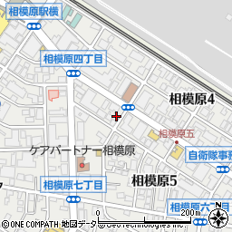 神奈川県相模原市中央区相模原5丁目1-10周辺の地図