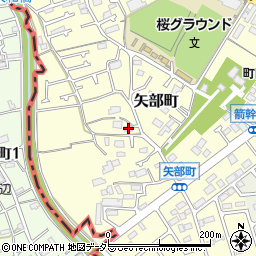 東京都町田市矢部町2660周辺の地図