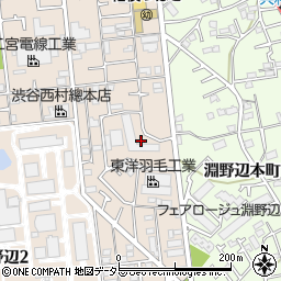 神奈川県相模原市中央区淵野辺2丁目25周辺の地図