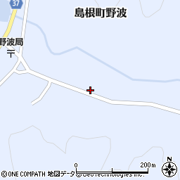 島根県松江市島根町野波1229周辺の地図