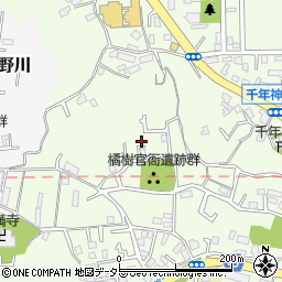 神奈川県川崎市高津区千年432-10周辺の地図