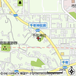 神奈川県川崎市高津区千年538周辺の地図