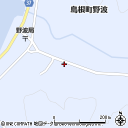 島根県松江市島根町野波1221周辺の地図