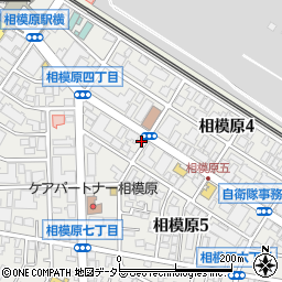 神奈川県相模原市中央区相模原5丁目1-8周辺の地図