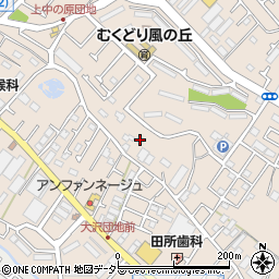 神奈川県相模原市緑区下九沢周辺の地図