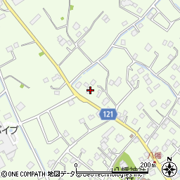 千葉県山武市白幡1232周辺の地図