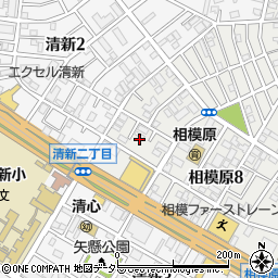 神奈川県相模原市中央区相模原8丁目10周辺の地図