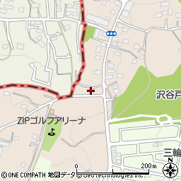 東京都町田市三輪町1939周辺の地図
