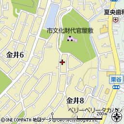 亀井アカデミー周辺の地図