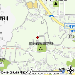 神奈川県川崎市高津区千年434周辺の地図