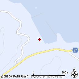 島根県松江市島根町野波296周辺の地図