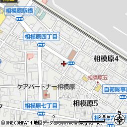 神奈川県相模原市中央区相模原5丁目1-7周辺の地図