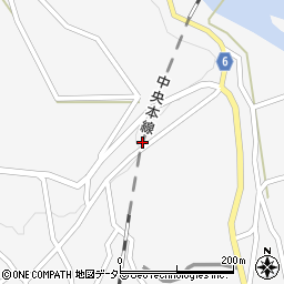 岐阜県中津川市坂下143-1周辺の地図