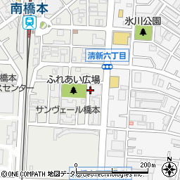 〒252-0253 神奈川県相模原市中央区南橋本の地図