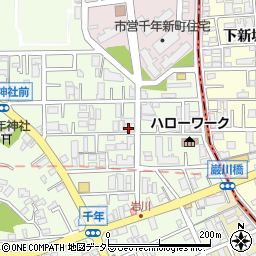 神奈川県川崎市高津区千年715周辺の地図