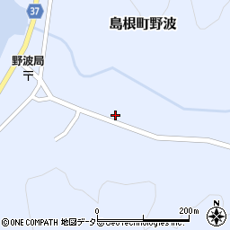 島根県松江市島根町野波1226周辺の地図
