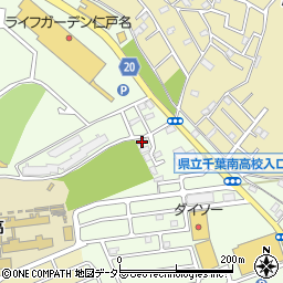 千葉県千葉市中央区仁戸名町715周辺の地図