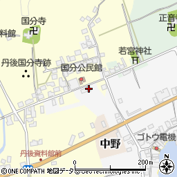 京都府宮津市溝尻211周辺の地図