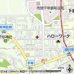 神奈川県川崎市高津区千年718周辺の地図