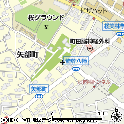 東京都町田市矢部町2692周辺の地図