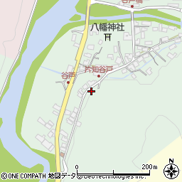 岐阜県美濃市片知周辺の地図