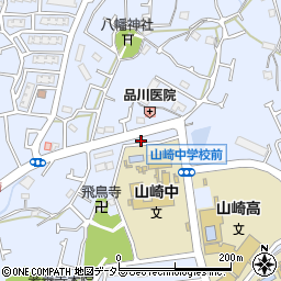東京都町田市山崎町332周辺の地図