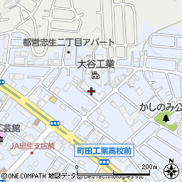 ゼファー町田周辺の地図