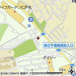 千葉県千葉市中央区仁戸名町713周辺の地図