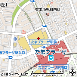 麻布茶房 東急百貨店 たまプラーザ店周辺の地図