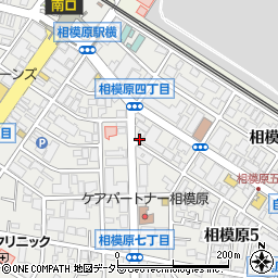 神奈川県相模原市中央区相模原5丁目1-18周辺の地図