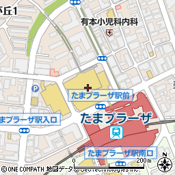 丸福珈琲店 東急百貨店たまプラーザ店周辺の地図