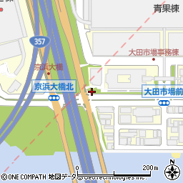 東京湾岸警察署大田市場前交番周辺の地図