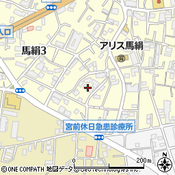 ライオンズマンション宮崎台第２周辺の地図